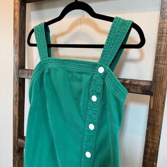 MAEVE Anthropologie Elizabeth Button Front Dress - Picture 5 of 8